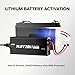 LiTime 12V 20A Lithium Battery Charger 14.6V LiFePO4 Battery Charger AC-DC Smart Charger with Anderson Connector LED Indicator for LiFePO4 Deep Cycle Batteries of RV, Homes, Off-grid and Solar Systems