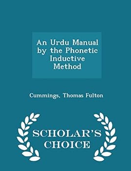 Paperback An Urdu Manual by the Phonetic Inductive Method - Scholar's Choice Edition Book