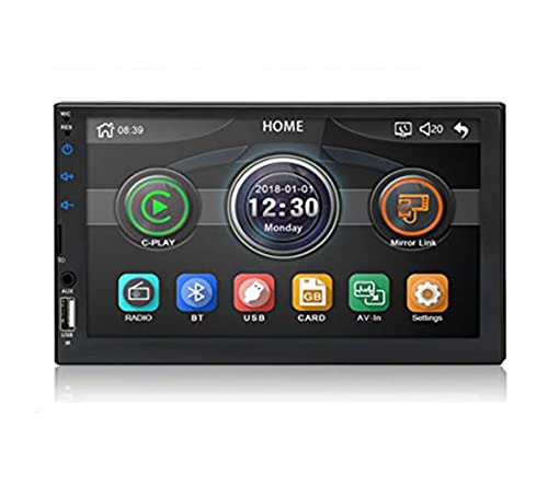 7 "hd 2 din�J�[���W�I�I�[�g���W�I�}���`���f�B�Amp5�v���[���[bluetooth 2din�J�[�X�e���Iiso�A���h���C�h�~���[�����N