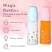 Mommy & Me Magic Bottles - 2 Baby Doll Bottles, Disappearing Milk and Juice Bottles Large Size Especially Bigger for Toddlers