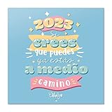 Grupo Erik Calendario Carouge 2023 - Calendario 2023 pared con certificado FSC - Calendario mensual 30x30 cm - Calendario frases, CP23017