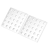 Placa de rejilla, placa de rejilla de aluminio de 2 piezas de placa de rejilla metálica para construir para decoración