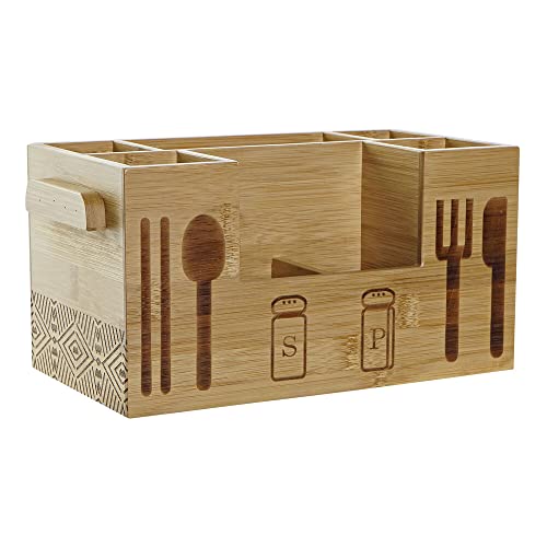 Panier multifonction pour optimiser les placards DKD Home Decor bambou