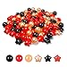 Heopeis Star Ball Pit Balls for Toddlers, Bulk 200 Pack Phthalate & BPA Free Crush Proof Plastic Toy Balls for Kids, Ball Pool Play Tent, Baby Kiddie Pool Water Toys, Party Decoration