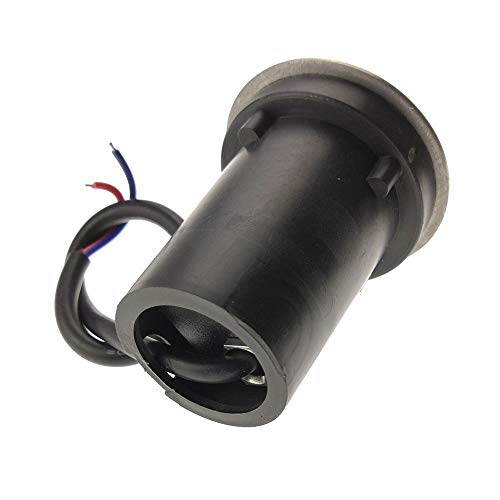 Quans 3W Watt 12V 24V Dc Ac Low Voltage In Ground Well Outdoor Led Light, In-Ground Landscape Lighting Spotlight For Deck, Step, Pathway, Driveway, Garden, Yard, Patio (Warm White, 4 Pack) #TOP2