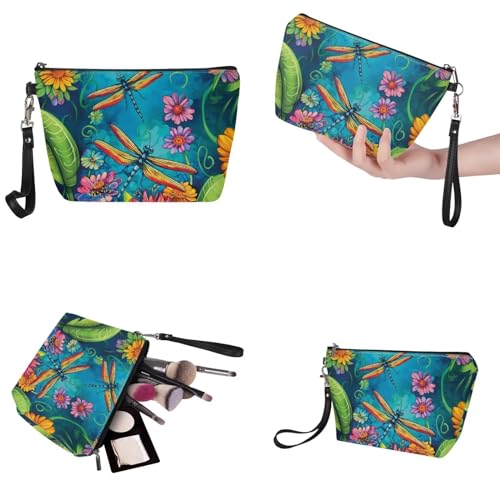 Image of 2PCS Tote Bag for Women Top Handle Purse with Wallet, Hobo Bag Tote Shoulder Bag with PU Cosmetic Bag