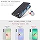KZB Handyhülle für Samsung Galaxy A26 5G Hülle Premium Leder Klappbar Tasche Flip Case Magnet Kartenfach Standfunktion Klapphülle Schutzhülle für Samsung Galaxy A26 - Schwarz