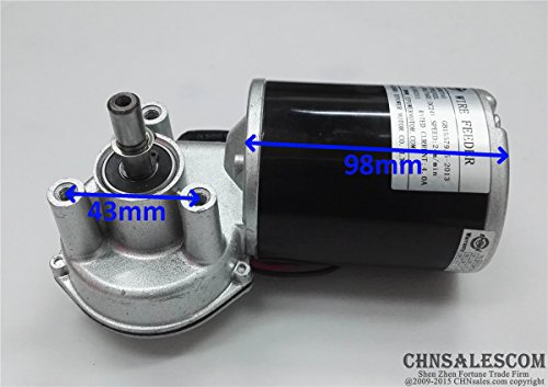 Image of Mig Welder Wire Drive Feed High Speed Motor 24V DC 4A 80W 24m /min 260RPM
