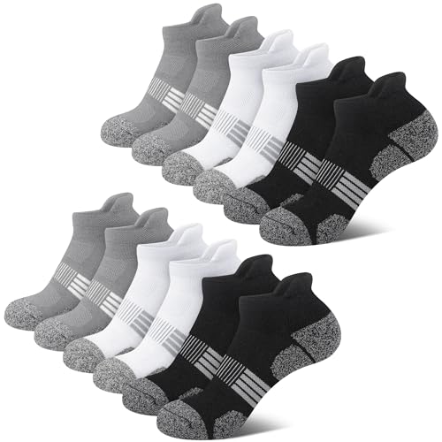Women Ankle Socks Cushioned Running Athletic Low Cut Gift Socks for Hiking, Sport, Gym, Workout