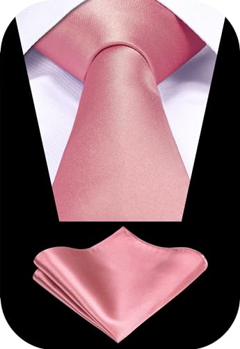 Image of Tie G .5pcs Tie set in a gift box : Tie sets : Solid color Neck tie,Satin Bow tie,Pocket Square, Lapel, Cuffs link