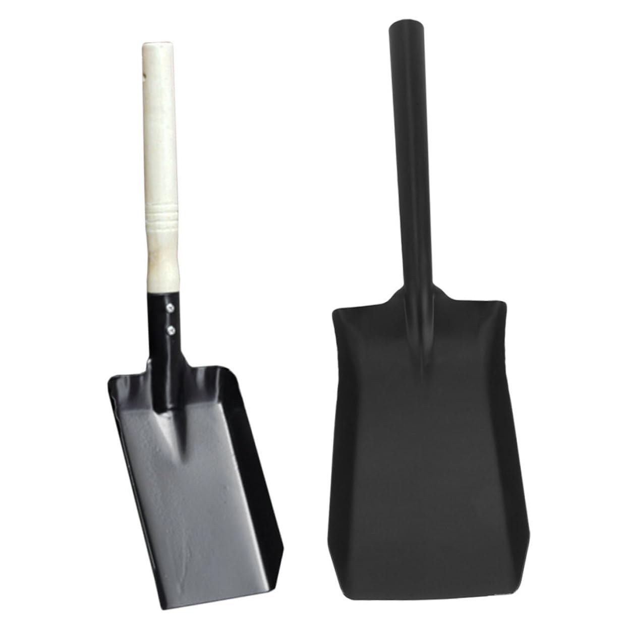 2pcs Mini Spatula Tools Snow Shovel for Outdoor Garden Shovel Head Snow Cleaning Shovel Snow Scoop Convenient Ice Shovel Replaceable Ice Scraper Flower Shovel Iron One Body