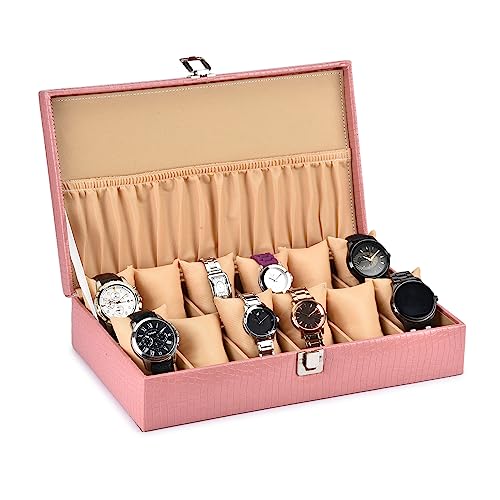 Galaxy Craft Pink Croco Color Design watch box for 12 watches (B0C89CSVZK) Amazon Price History, Amazon Price Tracker