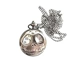  générique Jack :Montre Pendentif DE Poche Noel Tete Ronde Argent Sally