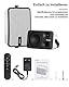Inwa Bluetooth Outdoor Lautsprecher, Wireless Soundsystem für den Innen- und Outdoor, IPX5 Wasserdicht, 400W (2 Stück, 2025 Neuer Bluetooth-Name„Sync Speaker“, AC/DC Adapter & Fernbedienung, RMS 40W)
