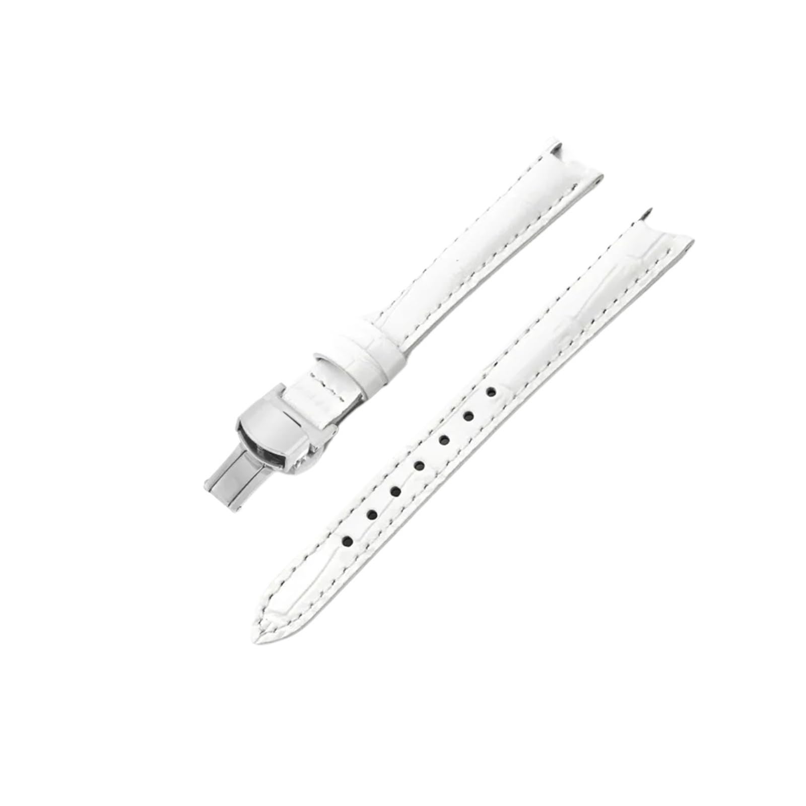 Bracelet montre cuir femme 12mm souple et respirant pour montre série T094210