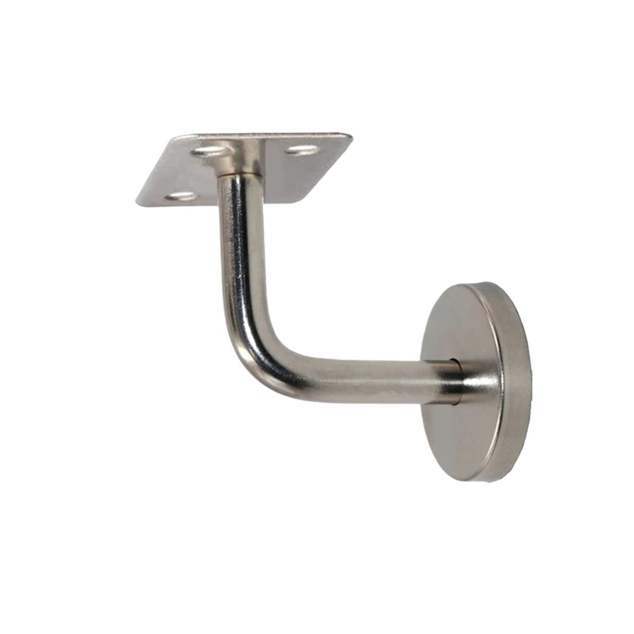 VAYEODEYU Handrail Brackets 10pcs Wall Support Bannister Balustrade Mopstick Stair Fixing Accessories(Flat Support)