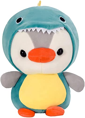 Cute Penguin Bee Animal Plush,Penguin-Bee Stuffed Animalï¼ŒPenguin Wearing Bee Costume,Plushies Penguin Dressed as Cute Honeybee Funny Plush Toys (Penguin Dinosaur)
