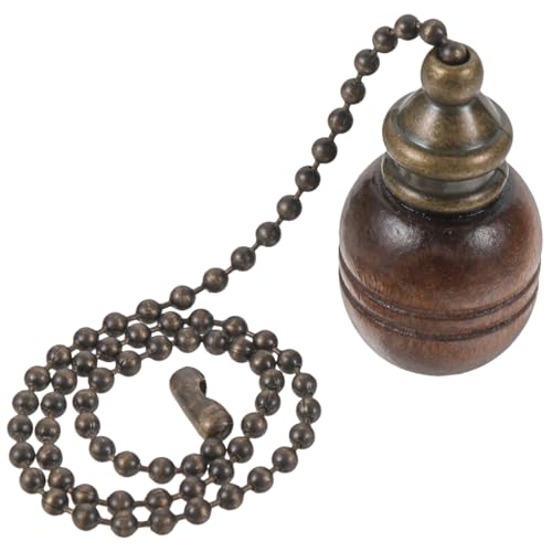 FIXOSHEE Catena Tirante Ventilatore da Soffitto in Retro Ciondolo Decorativo Estensione per Lampade e Ventilatori Elegante e Facile da Installare