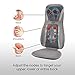 HoMedics, Shiatsu Elite Pro Massage Cushion With Heat | Full Back Kneading Shiatsu or Rolling Massage | Optional Heat & Height Adjustment | Programmed Controller & Integrated Strapping System