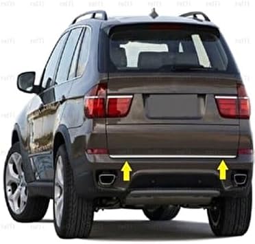 EBAL OTO AKSESUAR Krom Bagaj Alt  tas  2006-2013 Aras  Paslanmaz  elik BMW X5 ile uyumlu