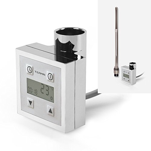 Anapont Varilla Calor Patrón Calor Elementos Para Radiador Toallero Y Radiador Toallero, Secador de Toalla con Termostato Elecrónico Regulador de Temperatura, Control Remoto