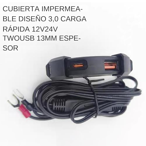 Cargadores para cámaras digitales y teléfonos con carga rápida PD30W impermeable 6