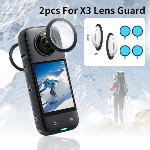 Kit de accesorios protector para cámara Insta360 X3 miniatura 2