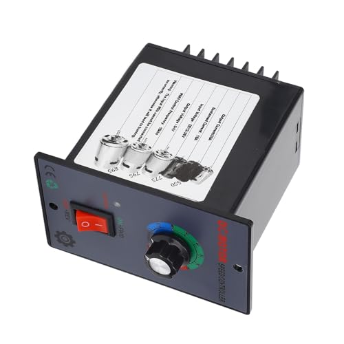 Regulador 30A PWM duradero en ABS para controlar revoluciones de motores grandes de 12-36V 3