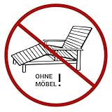 HAVE A SEAT Living - Auflage für Deckchair 190x50 cm - Bequeme Liegestuhl Auflage, 8 cm Dick - Waschbar bis 95°C, Orthopädisch, Wetterfest - Made in Germany (190x50 cm, Grau/Anthrazit)