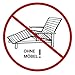 HAVE A SEAT Living - Auflage für Deckchair 190x50 cm - Bequeme Liegestuhl Auflage, 8 cm Dick - Waschbar bis 95°C, Orthopädisch, Wetterfest - Made in Germany (190x50 cm, Grau/Anthrazit)