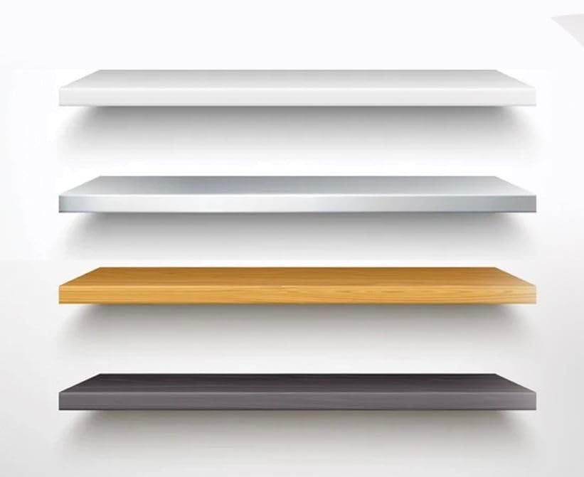 Shine Hardwares Cabinet Shelves - Melamine 1/2'' Thick - Custom Organize Space with Stylish Cabinet Melamine Shelves - Perfect Solution for Home & Office (Maple, 19 Depth x 23 inches Length)