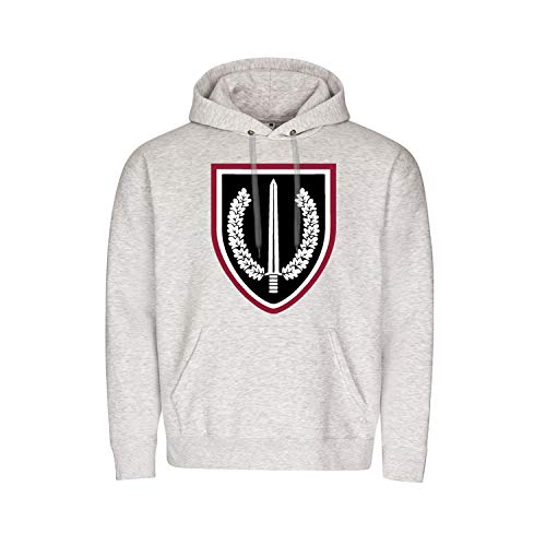 Pull à capuche KSK ISAF BW gris clair en taille XL pour homme