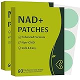 Domisport NAD Patches for Women and Men: 100% Nature NAD+ Patches for All Skin Types | 120 Day Supply