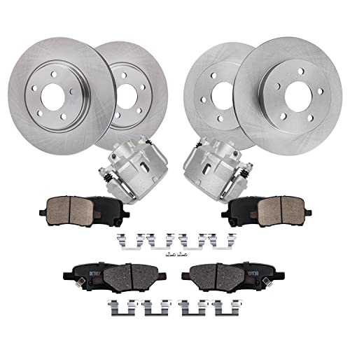 Detroit Axle - Brake Kit for Chevrolet Malibu Pontiac G6 Saturn Aura