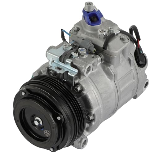 Image of ECCPP AC Compressor Fit for BMW 550i X5 X6 M6 750i 4.4L 2009-2018 | Fast Cooling AC Compressor with Clutch