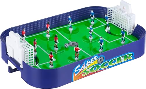 Outtec® Tischfußball auf Federn, Fußballspiel, Fußballspielzeug, Kickertisch – Bild 4