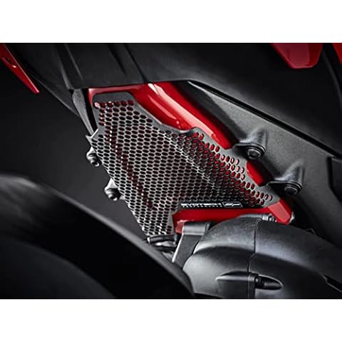 Evotech Performance EP Pillion Peg Removal/Fuel Tank Guard kit compatible with Panigale V4 Cover