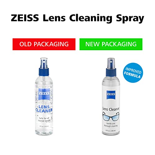 ZEISS Lens Care Pack - 2-8 Ounce Bottles of Lens Spray, 2 Microfiber Cleaning Cloths - Image 5