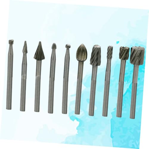 Set de 10 Puntas Rotarias para Tallado en Madera miniatura 3