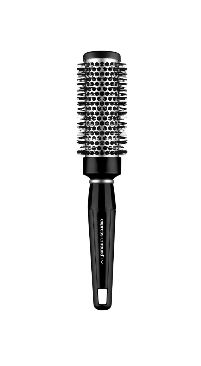 Pro Tools Express Ion Aluminum Round Brush, for Blow-Drying All Hair Types