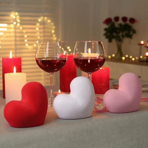 60% Off Thyle Velvet Flocked Heart Decor for Valentine's Day