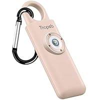 Thopeb Personal Alarm Schlüsselanhänger Frauen - Extra Laute Sirene, Stroboskoplicht, Sicherheit für Senioren und Damen