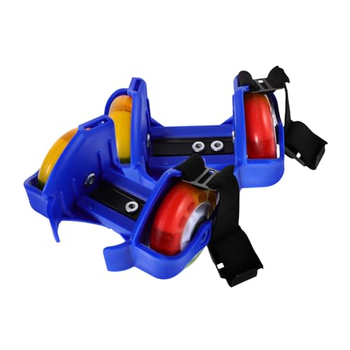 Toddmomy Glowing Roller Skates Shoes Boys and Girls Wheelies Flashing Wheels Durable Skating Shoes for Boys Girls Beginner Skating Tool