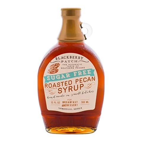 BLACKBERRY PATCH Syrup Roasted Pecan No Sugar Added, 12 OZ Cover