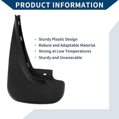 Image of Mud Flaps Splash Guards W /Mount Accessories for BMW 7 Series L7 1996-2004 Front and Rear Mud Guards 1 Set