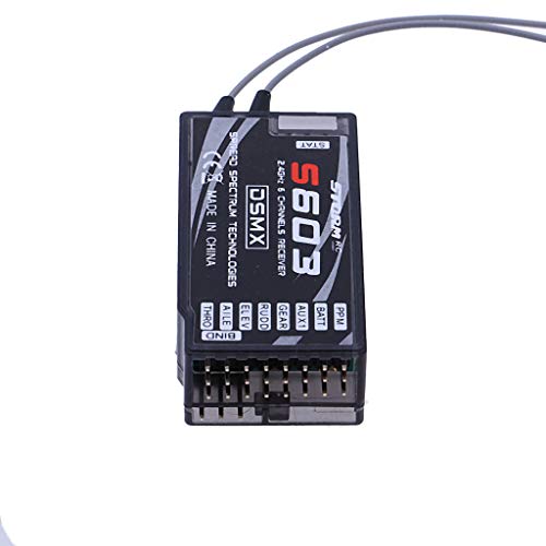 Flameer 2.4Ghz S603 PPM Receiver Para JR DSM-X DSM2 Transmissor Quadrotor Accs