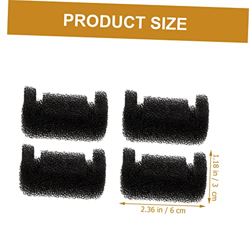 Beavorty 4 piezas filtros esponja para fuente de agua mascotas miniatura 5