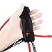 Archery Bow Trainer Draw Training Aid Device Strength Stretch Band Exerciser for Recurve Bow Compound Shooting Kids Adults Beginner Experts red-Blcak