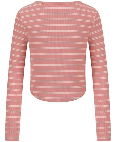 Roxy Girls' Long Sleeve Scoop Neck Henley Top2