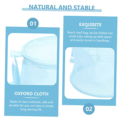 Totority 3 Pecas balde de praia bloco de construção mochila bolsa de praia natal christmas abastecim